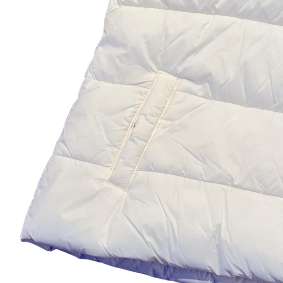 Old Navy Cream Puffer Vest Quilted Sleeveless Size XXL - Picture 6 of 9